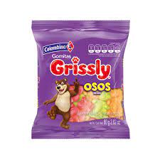 GOMAS GRISSLY OSOS 80GR